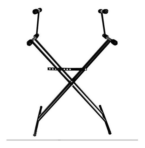 Soporte Pata Doble Para 2 Teclados Órgano Piano Pie Tijera