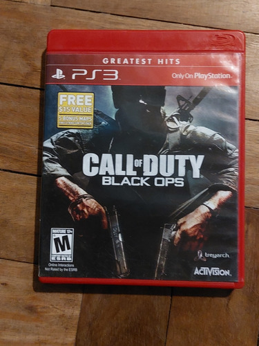 Ps3 Juego Call Of Duty Black Ops Con Caja Y Mn Playstation 3