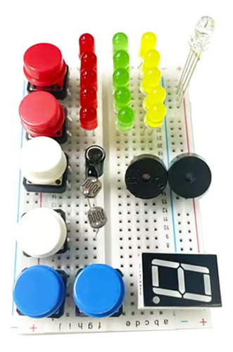 Kit Inicial De Projeto Breadboard Diy Para Uno R3 Electronic