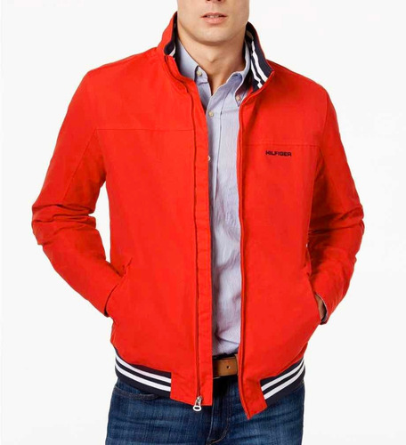 Chamarra Tommy Hilfiger Reggata Roja