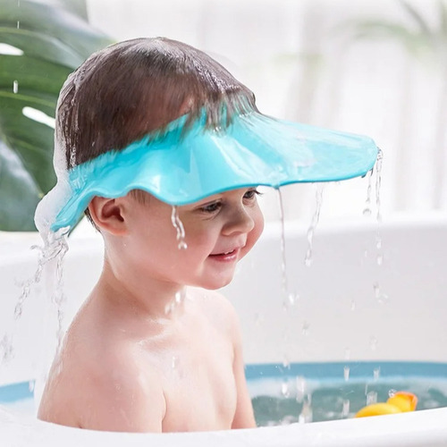 Gorro De Ducha Para Bebé, Gorro De Champú Ajustable