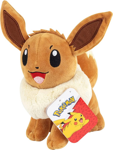 Pokemon Peluche Eeve Jazwares (original) (Reacondicionado)