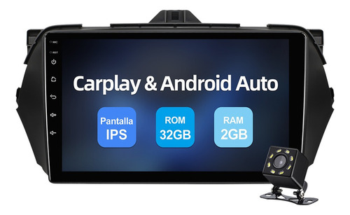 Estéreo Carplay 2+32gb Para Suzuki Ciaz 2016-2018 Cámara Gps