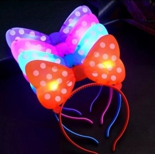 Imagen 4 de 9 de Pack Luminoso Lentes Rompecocos Vinchas Led Combo Cotillon