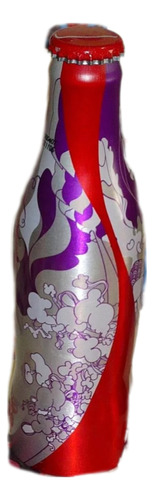 Coca Cola Botella Aluminio Lovebeing Brasil 2005 Plat 250ml