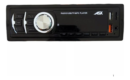 Som Automotivo Radio Asx Mp3 Player Com Bluetooth Sp3078