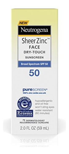 Bloqueador Solar Neutrogena Sheer Zinc Dry-touch Spf 50 Prot