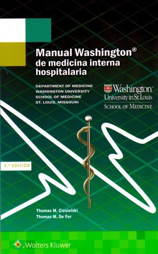 Manual Washington De Medicina Interna Hospitalaria