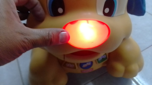 Fisher Price Perrito Andadera Bebé Luz Sonido Correpasillos Café Claro (Usado)