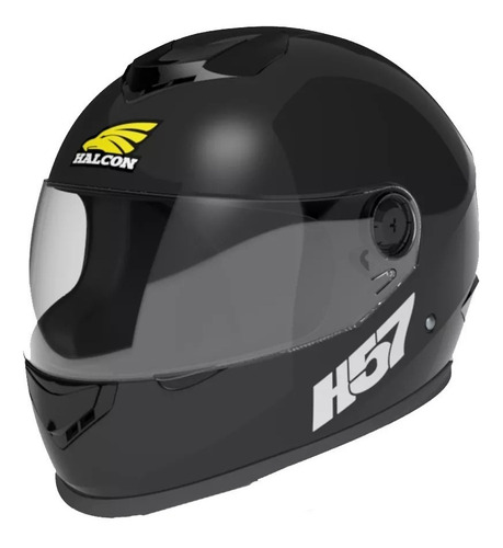 Casco Integral  Halcon H57  Modelo 2017 Negro - En Rpm 