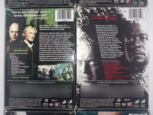 The Shield Dvd El Escudo Temporada 3 4 5 6 Y 7 Excelentes (Usado)