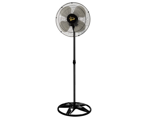 Ventilador Osc Coluna 50cm Gold Delta Biturbo - Grade De Aço