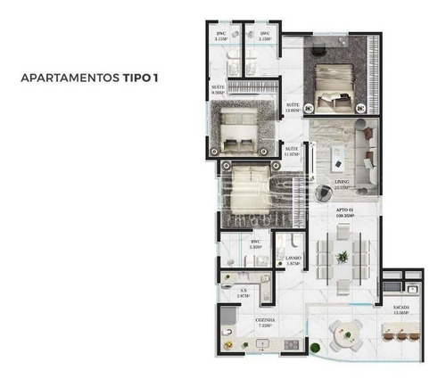 Imagem 9 de 10 de Lafayette Residence - 3 Suítes Itapema - 3003