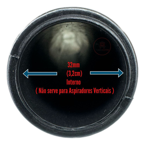 Kit 2 Tubos Extensor Aspirador De Pó Wap Gtw 50 Inox