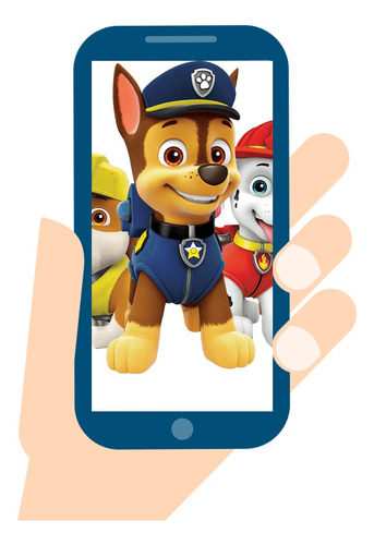 Video Invitación Cumpleaños Paw Patrol, Digital Animada