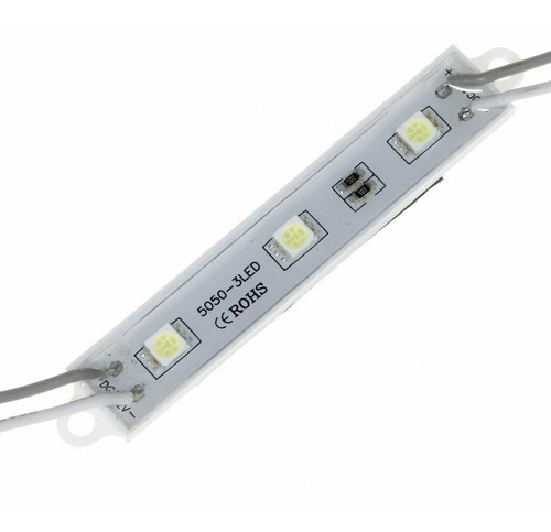 Lote De 10 Módulos De 3 Leds Smd 5050 P/ Exterior. Arealed