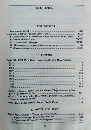 Paris 1924-1933 Periodismo Y Creación Literaria - Asturias (Usado)