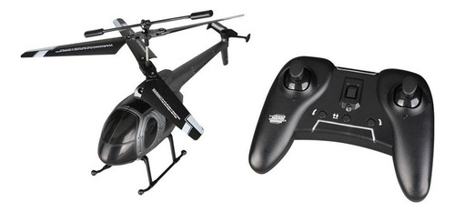 Adventure Force Helicoptero Recargable Control Remoto Negro