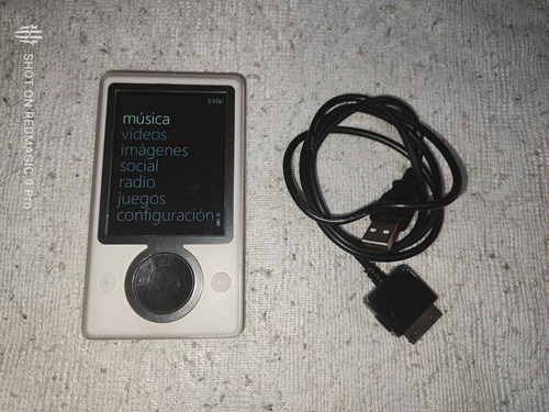 Microsoft Zune 30gb Blanco Primera Generación Blanco