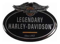 Comprar Adesivo Compatível Harley Davidson Resinado 15x11 Cms Rs28 Cor HARLEY DAVIDSON VERMELHO LEGENDARY RESINADO