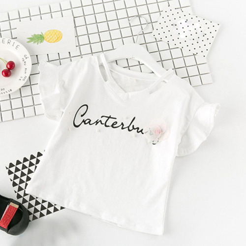 Conjunto De Camisetas Con Estampado De Ropa Para Niñas Y Fal
