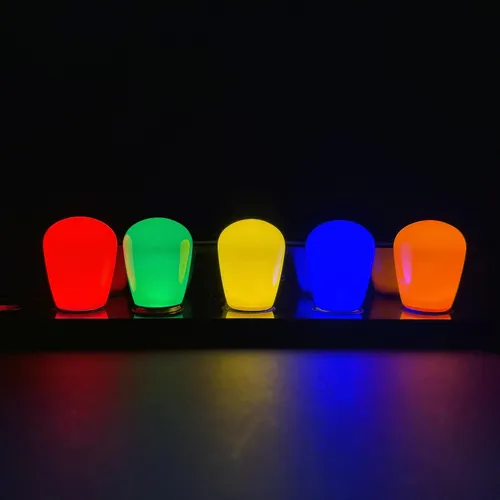 Luxsent Sign S14 Bulbo Decorativo Led, Color Amarillo, A De