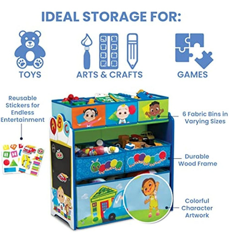 Delta Children Design & Store Organizador De Almacenamiento