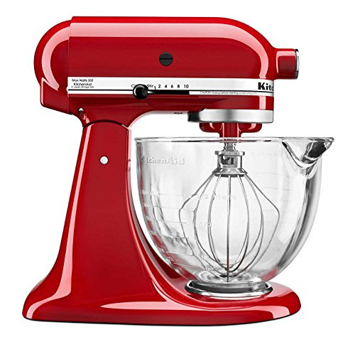 Kitchenaid Ksm105gbcer 5qt Tilthead Mezclador De Pie Con Rec