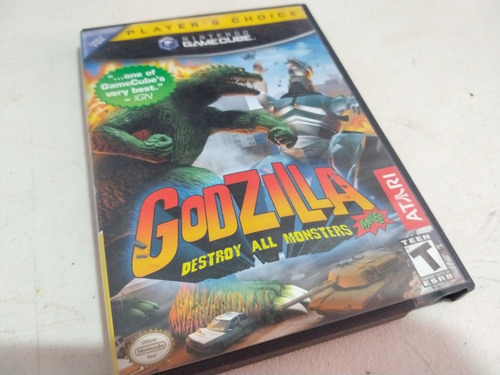 Godzilla Destroy Allá Monsters Gamecube