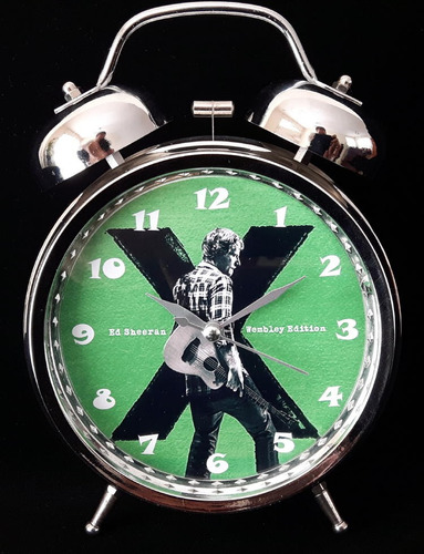 Reloj Despertador Estilo Vintage Ed Sheeran