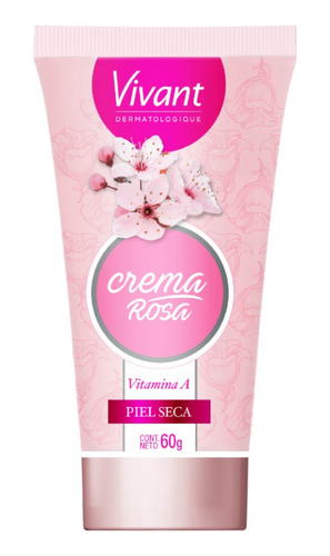 Crema Rosa Piel Seca Con Vitaminas A Iyosei - 60 Grs. 