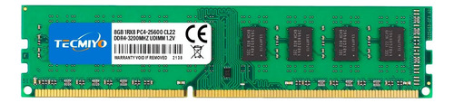 Memoria Ram 8gb Ddr4 3200mhz Para Pc Escritorio Tecmiyo Udim