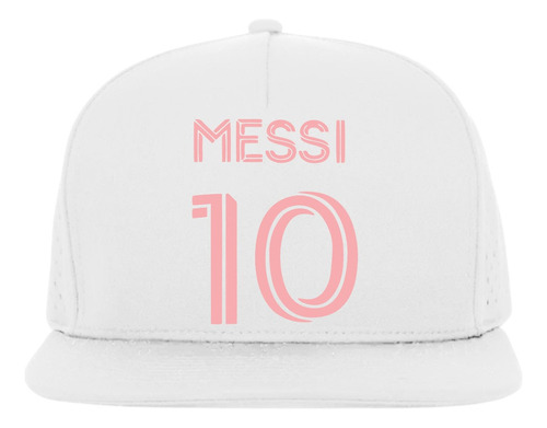Gorra Plana Miami Messi 10 Snapback Reflective