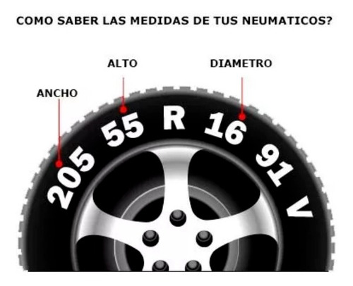 Imagen 6 de 11 de Cadenas Barro Y Nieve Para Auto Rodado 205/55-16 Iael Cd-90