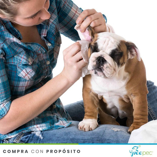 Imagen 2 de 2 de Toallitas Limpiadoras Jp Pet De Orejas Y Ojos