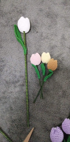 Tulipanes Tejidos