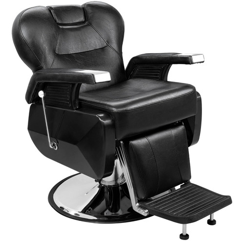 Imagen 1 de 7 de Sillon Barbero Hidraulico Robusto Reclinable Para Estetica