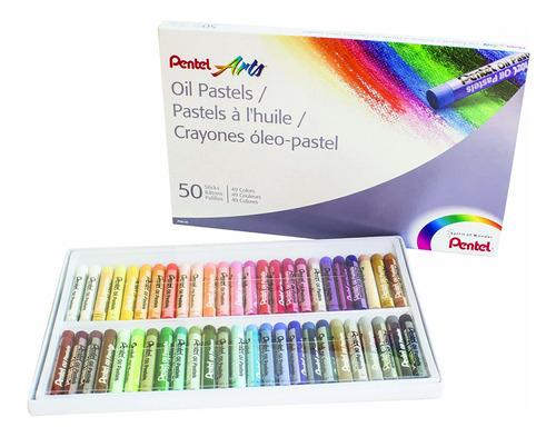 Pentel Artes Pasteles Al Óleo, Variados