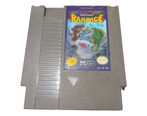 Rampage Nintendo Nes Videojuego Cartucho Original 