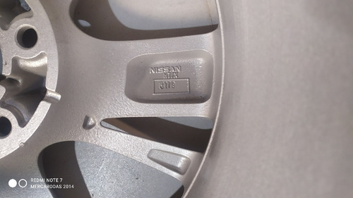 Roda Nissan Sentra Aro 17 Original Avulsa Com Sensor !!!!!!
