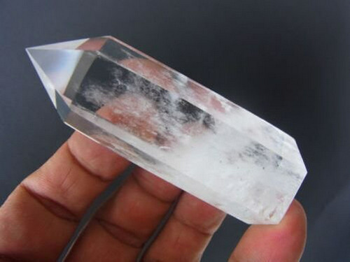 Crystal Agate3  Jumbo Genuino Cristal De Cuarzo Torre Obelis