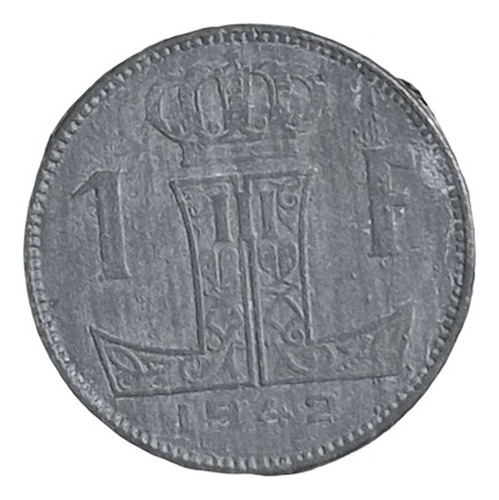  Moneda Belgica W W I I Ocupacion Alemana 1942 1 Franco