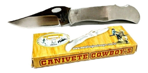 Kit 2 Canivetes Top Zebu E Vinagre Barretos Cowboys Inox