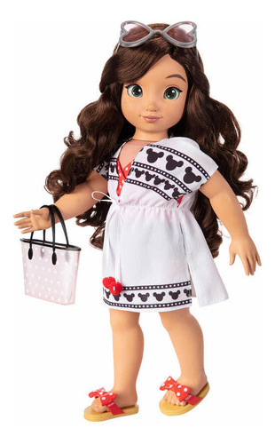 Mega Combo Muñeca 4ever Ariel Disney 45 Cms Con Accesorios