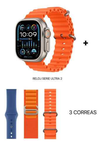 Smart Watch S9 Ultra + 3 Correas