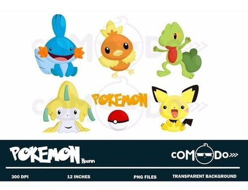 Kit Imprimible Pokemon Imagenes Clipart