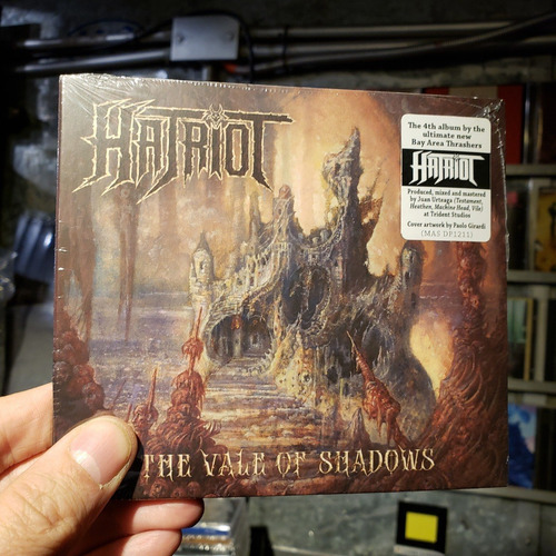 Hatriot - The Vale Of Shadows Cd 2022 Alemania Exodus