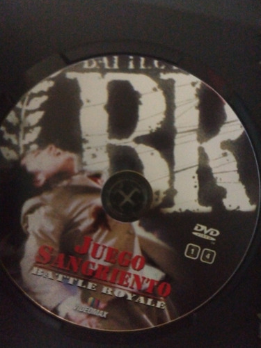 Juego Sangriento Battle Royale En Español Latino Japón Dvd (Usado)
