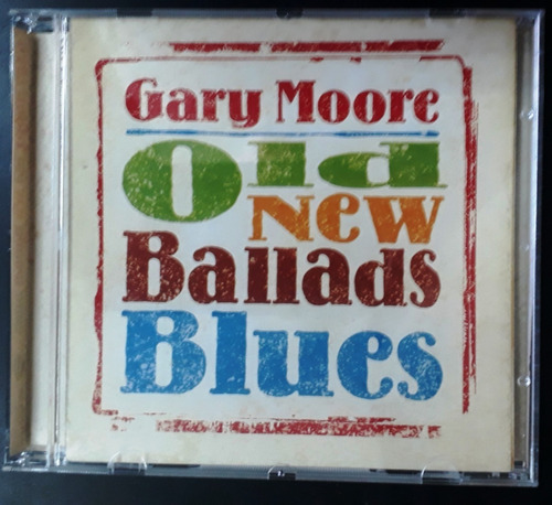Gary Moore - Old New Ballads Blues - Solo Tapa, Sin Cd