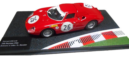 Ferrari 250 Lm # 26 J Ickx 24 Hs De Daytona 1966 Ixo 1/43